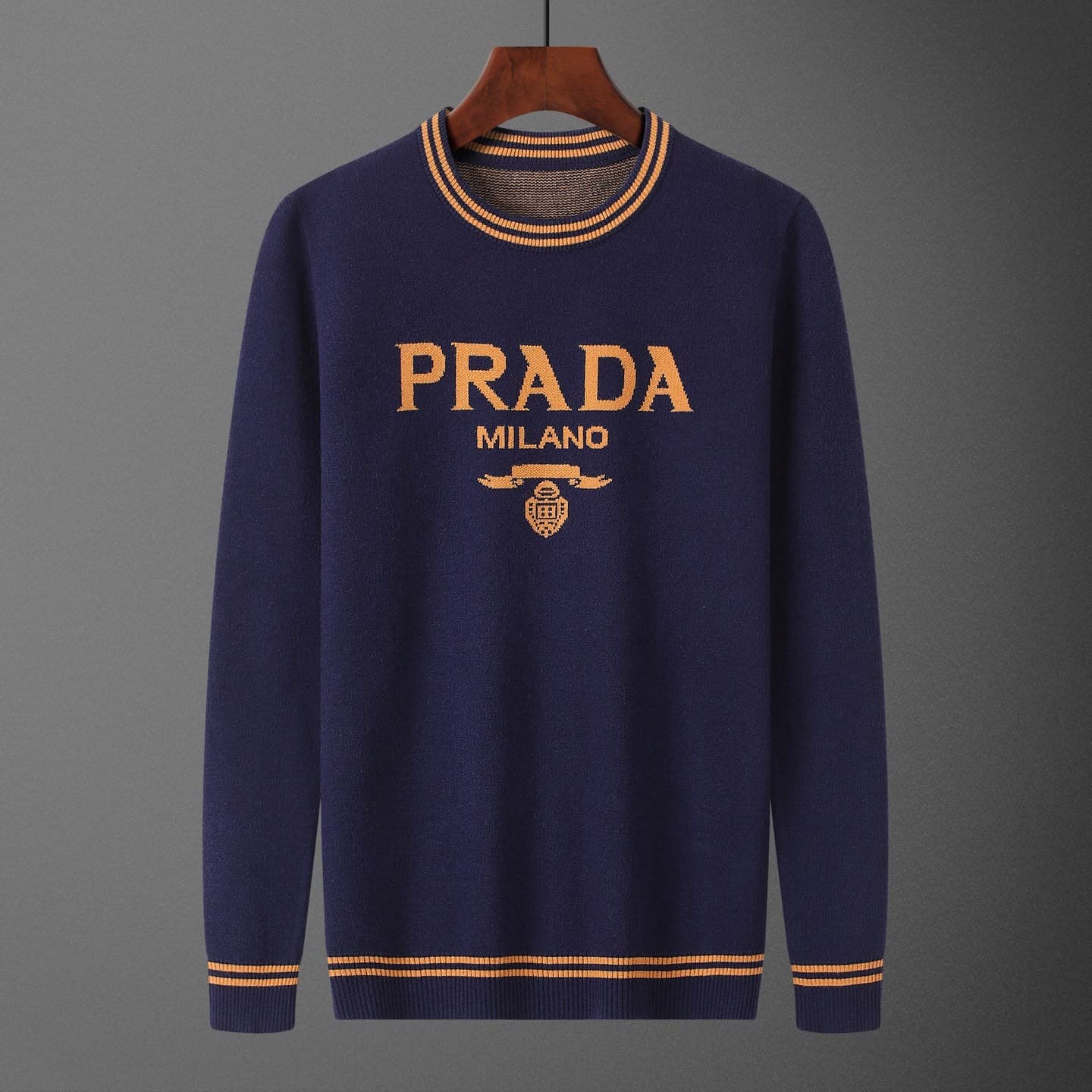 Pull Prada Bleu-Nuit